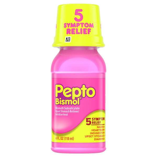 Pepto Pepto Bismol Bismuth Subsalicylate Upset Stomach Reliever 4 oz., PK12 10000